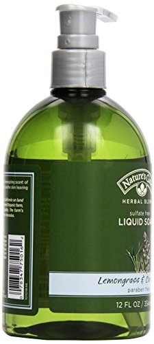 Nature's Gate Organics Liquid Hand Soap, Lemon Grass & Clary Sage, 12 oz