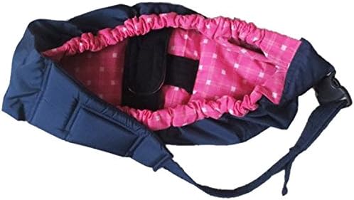 Meteory Multifunction Baby Sling For New Born Front Baby Carrier Wrap Sling Breastfeeding Privacy Bag (Red Plaid)