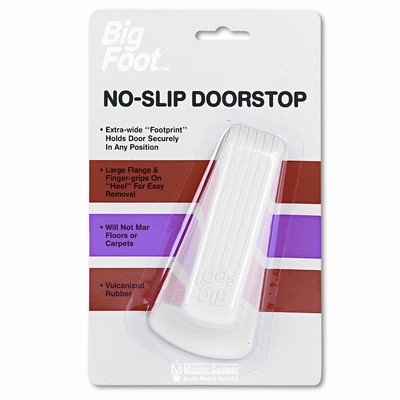 Master Big Foot Rubber Floor Stop [Set of 2] Finish: Beige