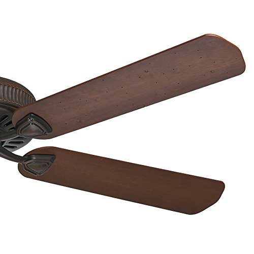Casablanca 60 in. Traditional Ceiling Fan in Brushed Cocoa with Dark Walnut Veneer Blades (Certified Refurbished)