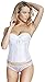 Dominique Women's Lace Longline Corset Full Figure Bustier Bra #8949 (32A-48G)