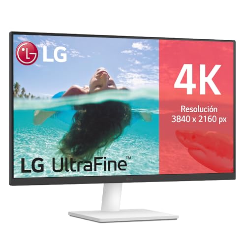 LG 27US500-W Monitor PC 27 [27] 3840 x 2160 Pixel 4K Ultra HD LCD Bianco (LG Monitor 27US500-W 27US500W [27US500)