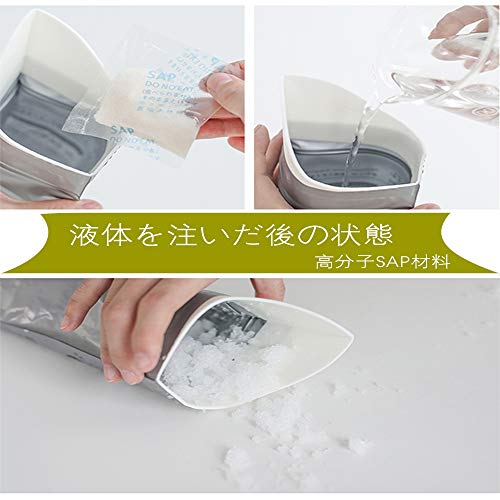 Sahara&Ailor Disposable Urine Bags with Gel Portable Emergency Toilet, Travel Pee Bags Used for