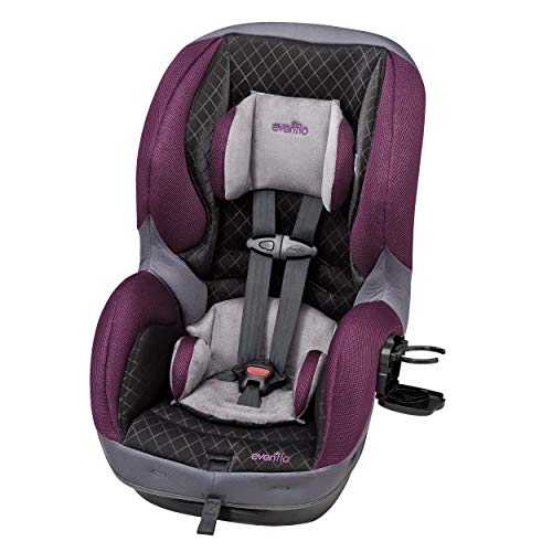 Evenflo SureRide DLX Convertible Car Seat, Sugar Plum