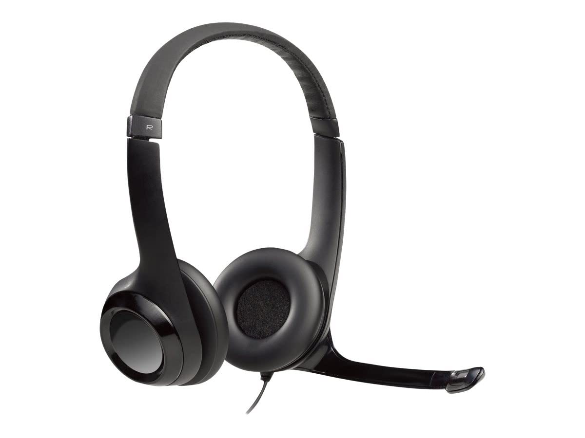 Logitech ClearChat Comfort/USB Headset H390 (Black)