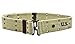 Ultimate Arms Gear Tactical Militaria U.S. Army Military GI USGI WW2 WWII Reproduction Khaki Tan M1936 Web Pistol Duty Belt For Gun Holster Mag Magazine Pouch & More Adjustable Size