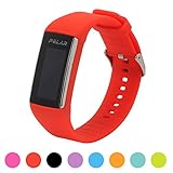 Feskio for Polar A360 Smart Watch Fitness Tracker Replacement Watchband Soft Silicone Rubber Watch Band Wrist Strap Case for Polar A360 Smart Watch (Band Only,No Tracker)