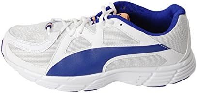 プーマ Puma スニーカー アクシス V3 メッシュ ワイド メンズ レディース スニーカー 01 02 05 ランニング シューズ カジュアル スニーカー 4e 02 ホワイトブルー26 0cm スニーカー Amazon