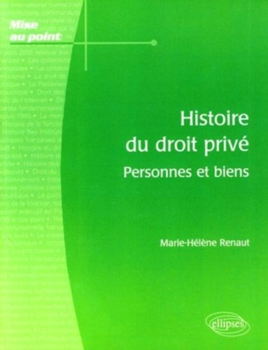 Histoire du droit privé