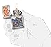 Zippo Boho Pattern Pocket Lighter, High Polish Chrome