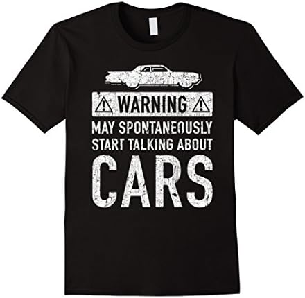 Men's Funny Car Lover Gift - Garage Owner Car Fixer Enthusiast Large Black