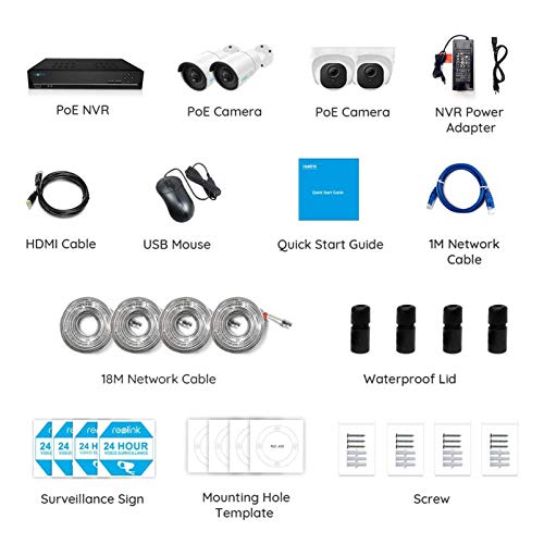 5 Reolink+Security+Outdoor+Recording+RLK8+410B2D2+5MP