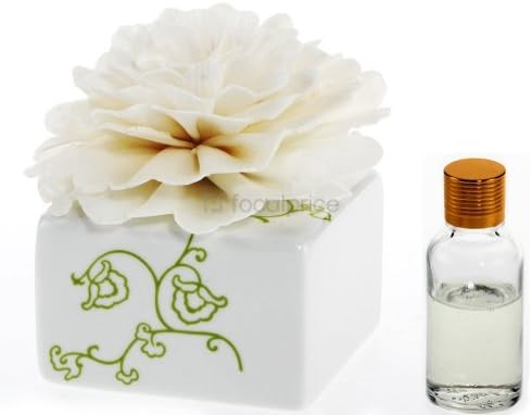 Aromatherapy Air Freshener Flower Diffuser (White)