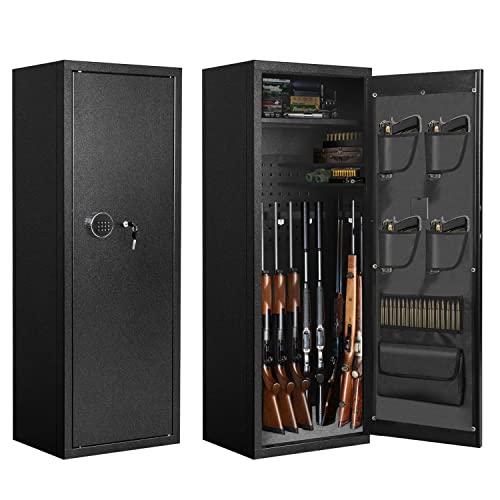 Atripark 10-12 Gun Rifle Safe,Gun Safes for Home Rifles and Pistols ...