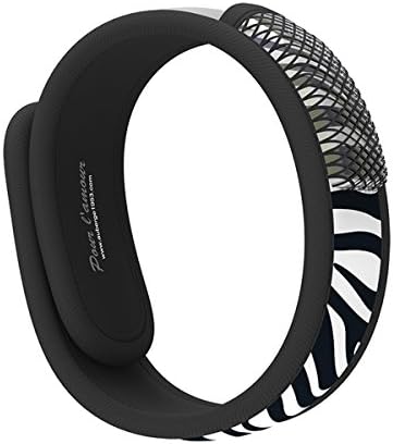 Auberge Mosquito Repellent Bracelet Band Premium Stylish All Natural Bug Insect Repeller Indoor or Outdoor for Adults Protection from Mosquitoes and Insects (Black)