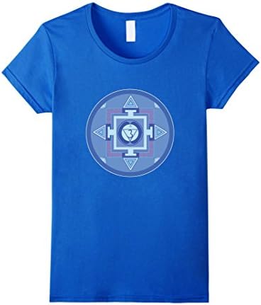Womens Deep Blue Chakra Shirt Reiki Master Class Group T-Shirt Small Royal Blue