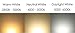 Tento Lighting G8 Bi-Pin Xenon JCD Type, Under Counter Light Fixtures Desk Lamps Bathroom Vanity Lighting Landscape Light Bulbs, Warm White, 20w-25w (2700k-3000k) (4/Pack)