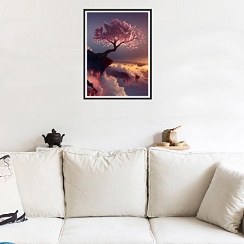 Susenstone DIY 5D Diamond Painting Embroidery Cross Crafts Stitch Home Decor (C)