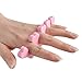 20pcs Nail Art Salon Soft Finger Toe Separator Pedicure Manicure Tool Pink