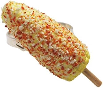 Elote Mexican Style Street Corn Ring - Food Jewelry, Kawaii Jewelry, Polymer Clay Jewelry, Adjustable Statement Ring