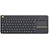 Logitech K400 920-007119 Plus Wireless Touch Keyboard with Keyboard for TV Connected Computer