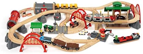 farm railway set brio