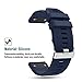 Feskio Garmin Forerunner 935 GPS Accessory Watch Band, 22mm Width Soft Silicone Quick Install Sport Watch Strap Bracelet Wristband for Garmin Forerunner 935 GPS Smart Watch