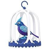 Digi Birds Bird with Bird Cage - Blue & Purple