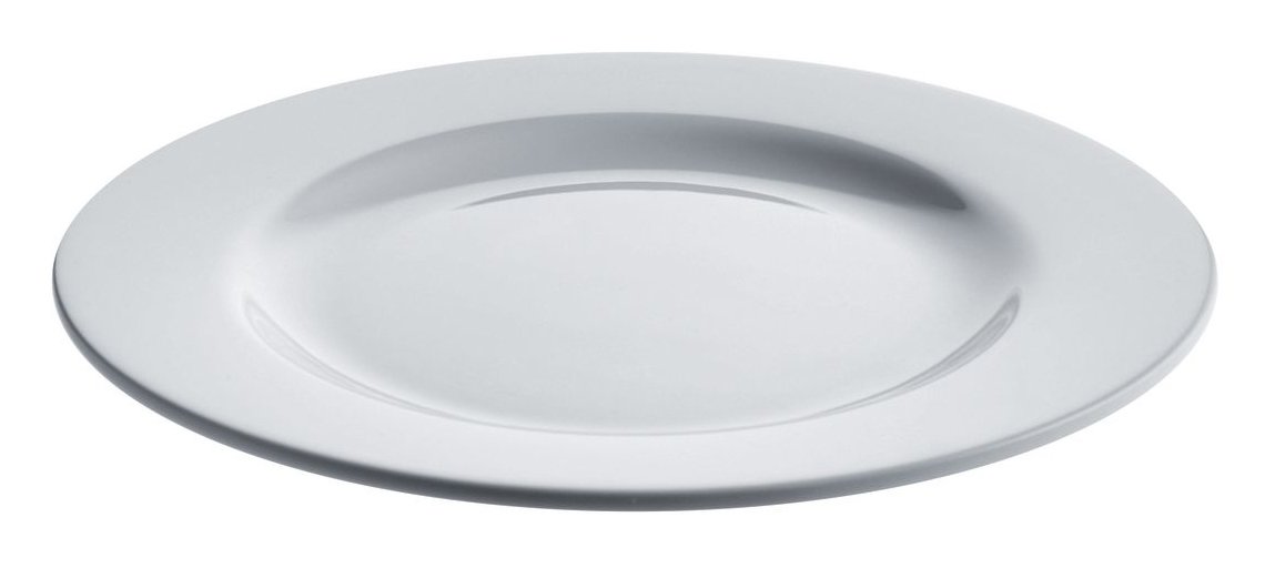 Alessi PlateBowlCup Dinner Plate, Set of 4 (AJM28/1),White,28.8*6.5*29.8 centimeters โ image 1