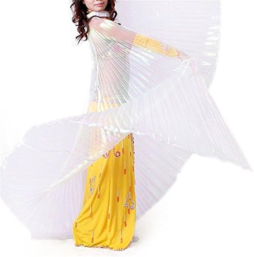 WILLLIN Angle Wings Egyptian Egypt Belly Dancing Costume Isis Wings Dance Wear (no Stick/robs) 10 Colors