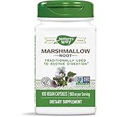 Nature's Way Marshmallow Root 480 mg, 100 Capsules, Pack of 2