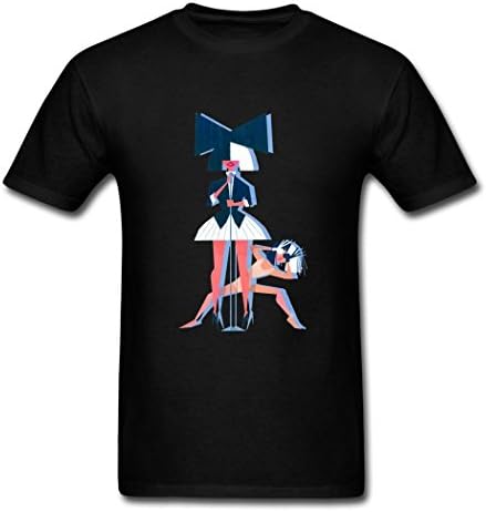 SIA 2016 Tour Poster Men's Hot T Shirt Black M