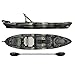 Vibe Kayaks Sea Ghost 110 11 Foot Angler Sit On Top Fishing Kayak with Adjustable Hero Comfort Seat & Transducer Port + Rod Holders + Storage + Rudder System Included
