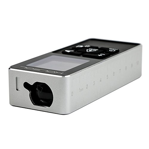 Laser Distance Measure 100M//328ft, KOLSOL K100 Metal Material Laser Tape Measure with Backlight LCD