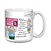 Aunty Acid Funny Extra Large Mug, 20-Ounce Jumbo Coffee Cup, Hilarious Gag Gift for Men on Christmas, Advice for Men XM27920 - Tree-Free Greetings
