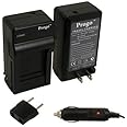 Progo Home & Travel Rapid Pocket Battery Charger, Compatible for Sony NP-FP50, FH50, FH70, FH100, NP-FV30, NP-FV40, NP-FV50, NP-FV70, NP-FV90, and NP-FV100 Batteries