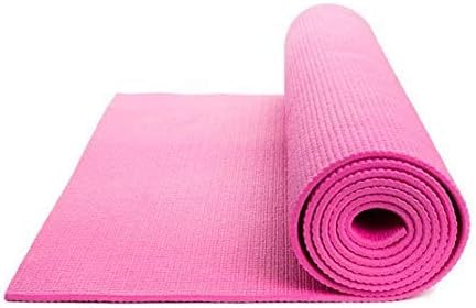 Sanushaa Antislip Foam Floor Exercise Gym Yoga Mat (Pink)