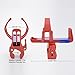 TOPCABIN Adjustable Bike Bicycle MTB Water Bottle Holder Water Bottle Rack Cage Red