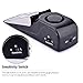 AUSHEN Door Stop Alarm 120dB Home Wedge Shaped Blocking Security Systerm for Home or Travel 2pcs Set