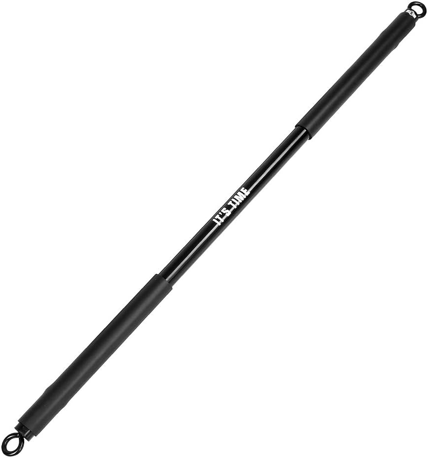 INNSTAR Resistance Bands Bar Exercise Bands Attachment 38" Black Max Load 800lb for Home Gym Workout Full Body Workout Power Lifting Fitness Bar