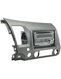 Scosche   Kit de salpicadero para Honda Civic DIN y DBL DIN 2006, color gris oscuro