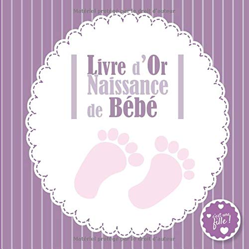 Livre D Or Naissance Bebe C Est Une Fille Livre D Or Naissance Fille Fete De Naissance Bebe Naissance Fille Maternite 96cm X 96cm Fete Bebe