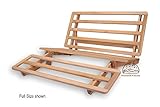 Tri-fold Hardwood Futon Frame - Queen Size