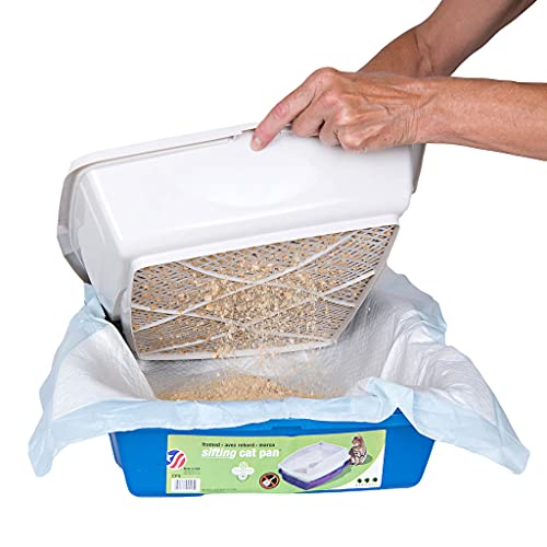 Small Pet Select Pine Pellet Cat Litter Ultimate Bundle25lb Pine Litter, Litter Box w/ Scoop