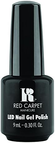Red Carpet Manicure Gel Polish, Black Stretch Limo