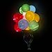 LED Light up Balloons 15 Mixed color Party Pack by ALCHEMY PARTY With on / off button