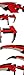 Mtxc RWBY Cosplay Ruby Rose Weapons Crescent Rose Scythe Red
