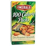 Emerald Diamond 100 Calorie Packs Dry Roasted Almonds - Almond - Packet - 0.63 oz - 7 / Box