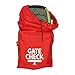 J.L. Childress Gate Check Bags for Standard/Double Strollers and Car Seats (Red)