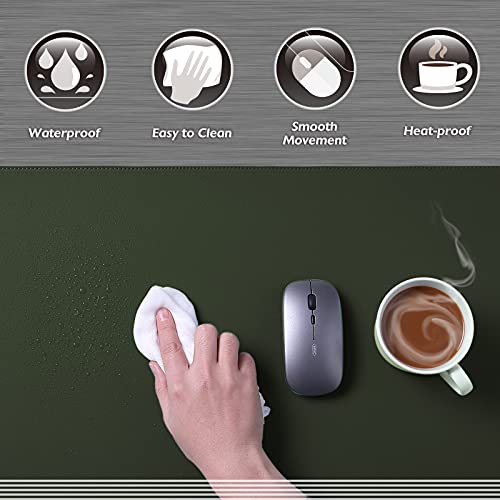 Knodel Desk Mat, DualSided Office Desk Pad, Mouse Pad, Waterproof Desk